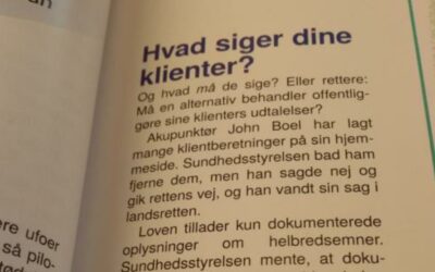 Patientberetninger på hjemmesider